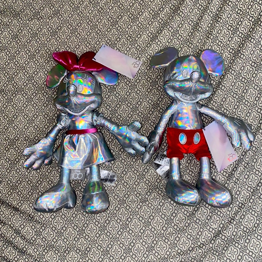 Minnie and Mickey 100th Anniversary Collectible Plush